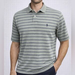 -Polo Ralph Lauren Olive Green Very Soft S/S Polo Shirt Men's Size XL